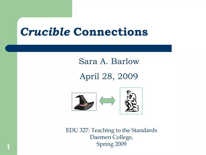 crucible connections