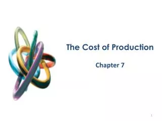 The Cost of Production Chapter 7