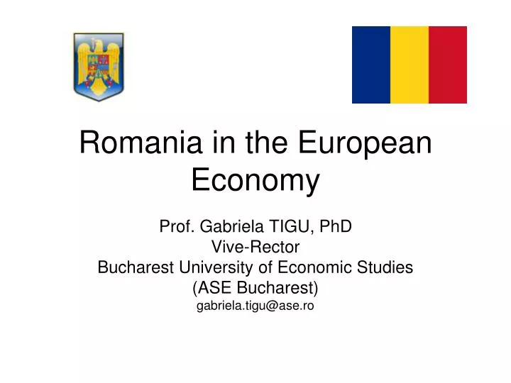 romania in the european economy