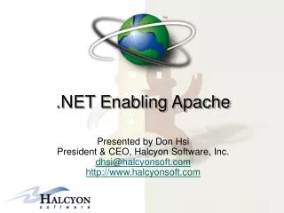 .NET Enabling Apache