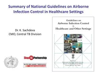 Summary of National Guidelines on Airborne Infection Control in Healthcare Settings