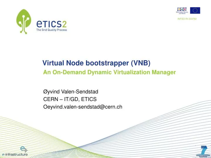 virtual node bootstrapper vnb