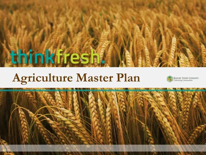 agriculture master plan