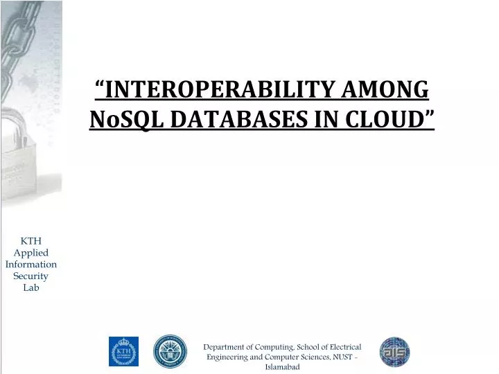interoperability among nosql databases in cloud