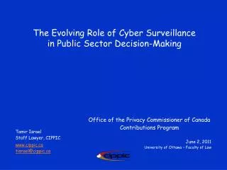 The Evolving Role of Cyber Surveillance in Public Sector Decision-Making