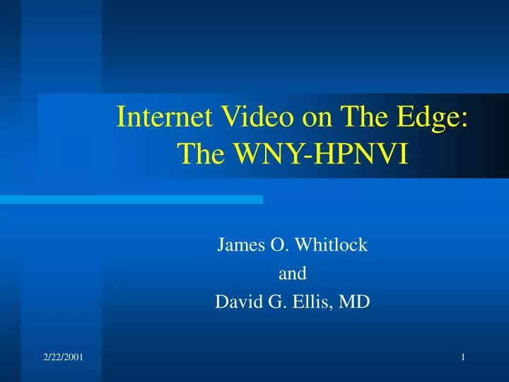 internet video on the edge the wny hpnvi