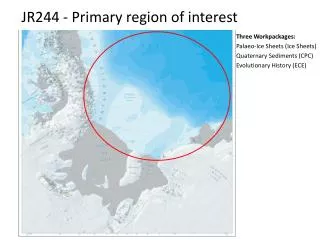 JR244 - Primary region of interest