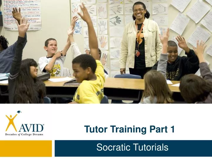 tutor training part 1