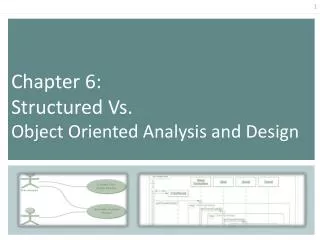 Chapter 6: Structured Vs. Object Oriented Analysis and Design