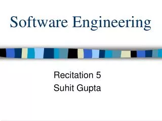 Software Engineering