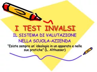 i test invalsi