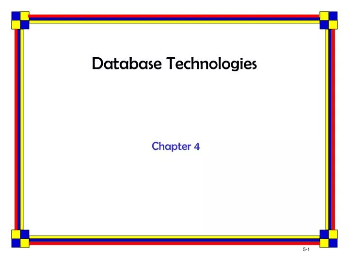 database technologies