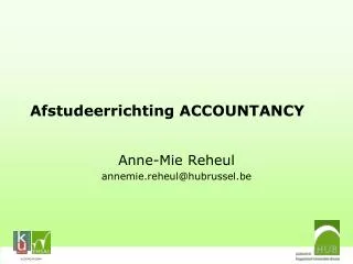 afstudeerrichting accountancy