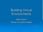 Building Virtual Environments