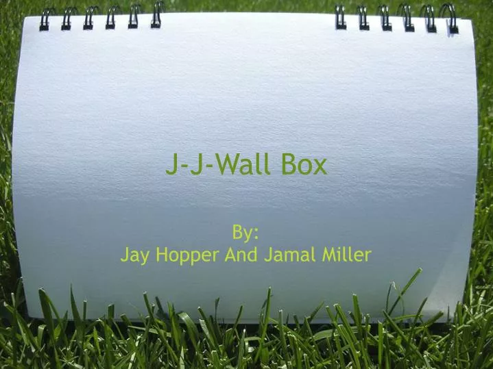 j j wall box