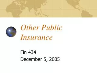 Other Public Insurance