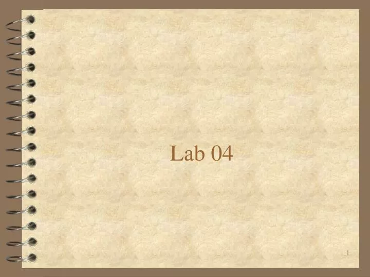 lab 04