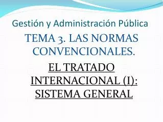 gesti n y administraci n p blica