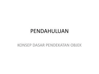 pendahuluan