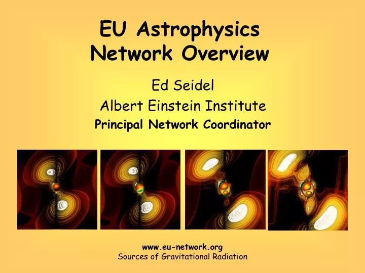 eu astrophysics network overview