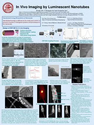 In Vivo Imaging by Luminescent Nanotubes