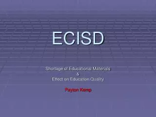 ecisd
