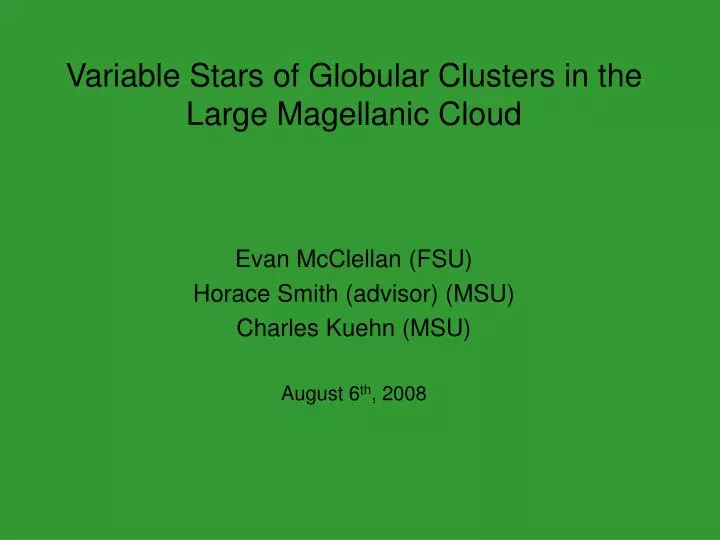 variable stars of globular clusters in the large magellanic cloud