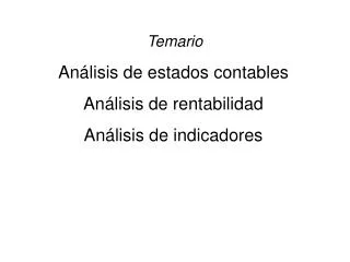 temario