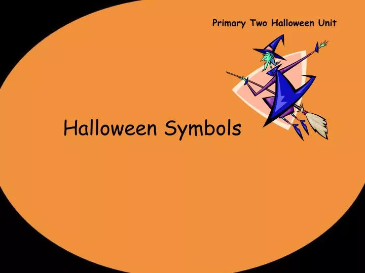 primary two halloween unit