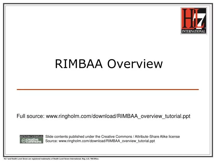 rimbaa overview