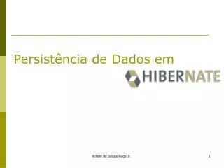persist ncia de dados em