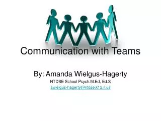 Communication with Teams