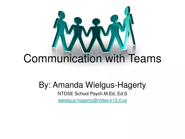communication with teams