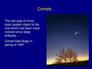 Comets