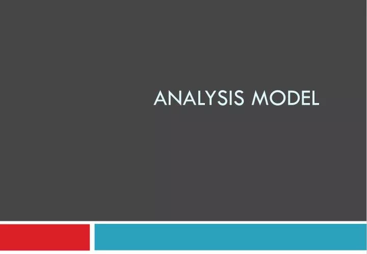 analysis model