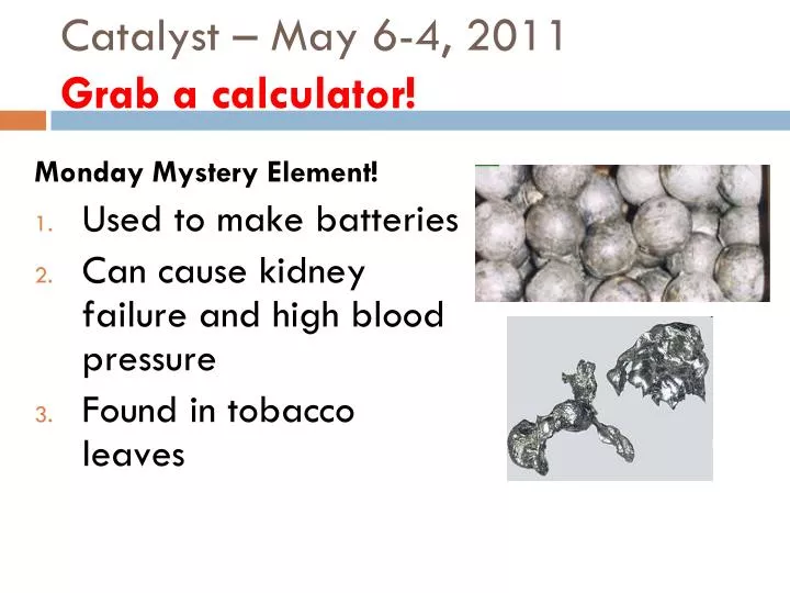 catalyst may 6 4 2011 grab a calculator