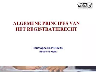 algemene principes van het registratierecht
