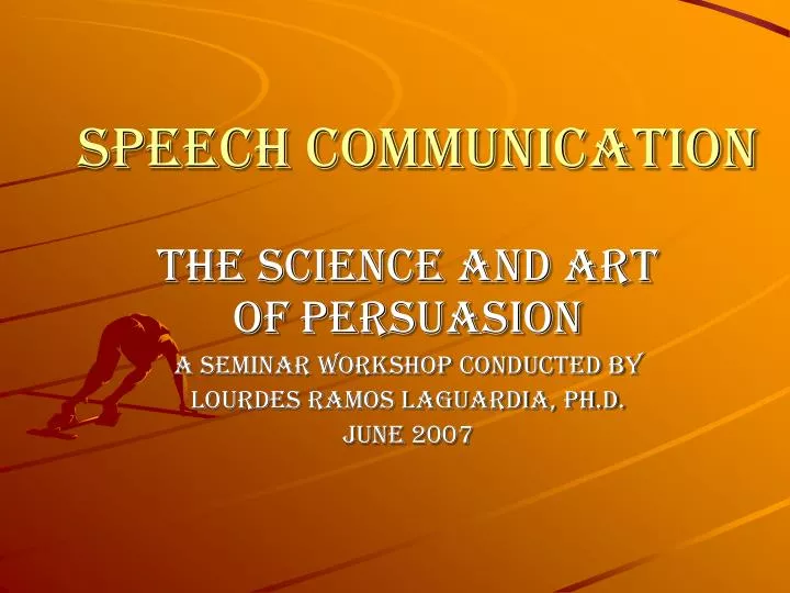 speech communication