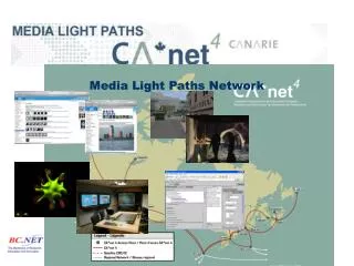Media Light Paths Network