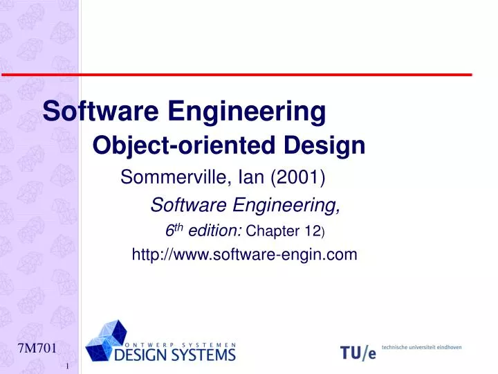 software engineering object oriented design