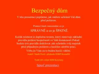 bezpe n d m