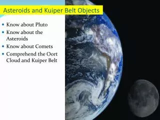 Asteroids and Kuiper Belt Objects