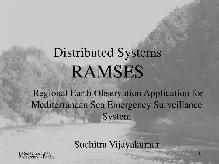 distributed systems ramses
