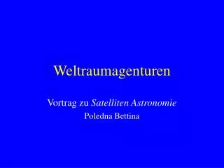 weltraumagenturen