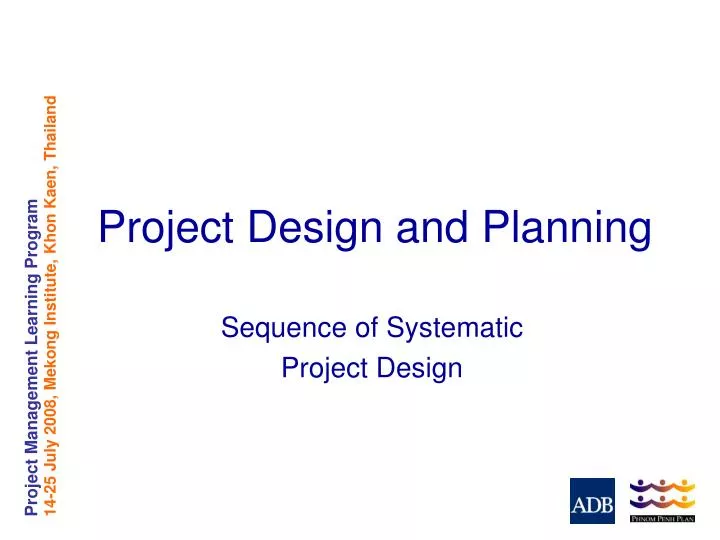 project design and planning