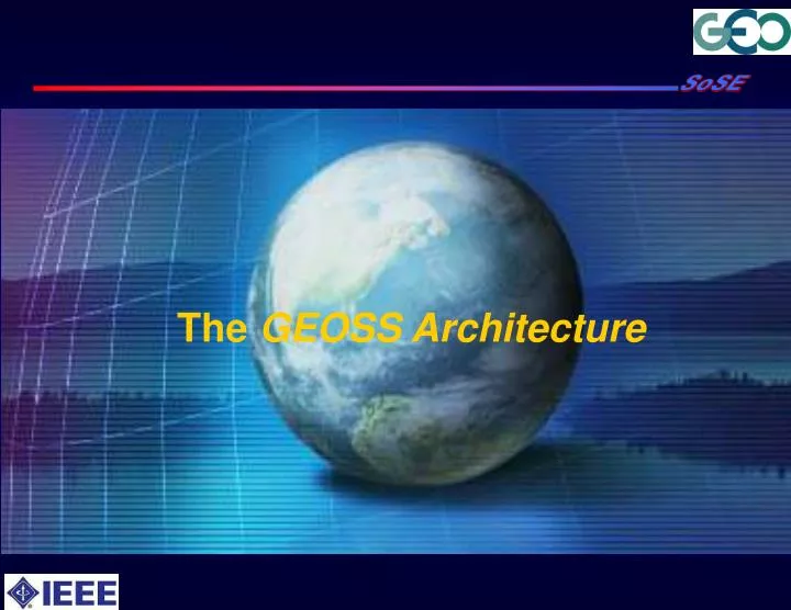 the geoss architecture