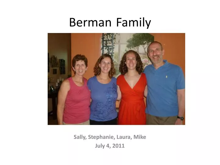 berman family