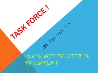 task force