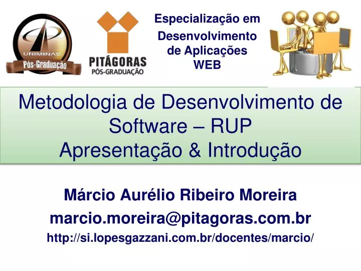 metodologia de desenvolvimento de software rup apresenta o introdu o