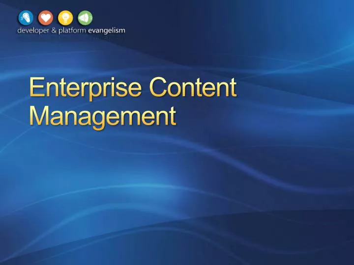 enterprise content management